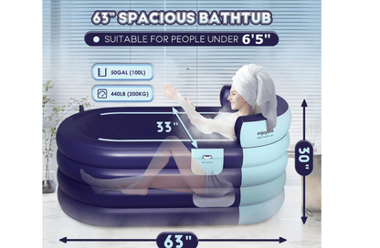 Inflatable Portable Bathtub - Jebonn