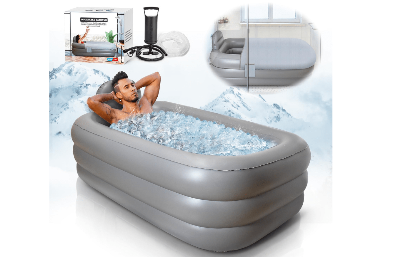 Portable Adult Bathtub - Ice/Hot Bath Tub - Jebonn